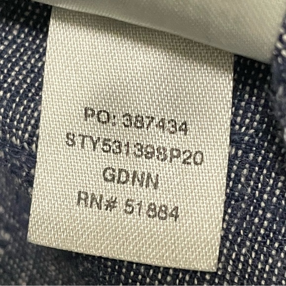 Patagonia Men Back Step Short Sleeve Shirt Hemp Cotton Button Up Blue Sx XL - Picture 7 of 9